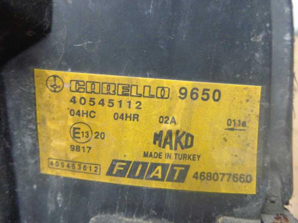 PHARE DROIT FIAT - Vue 3